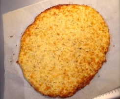 Best Ever Cheesy Cauliflower Pizza Base