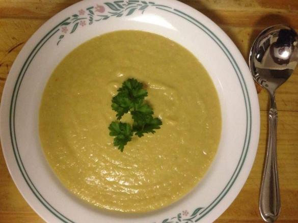 Jame Oliver's Chickpea and Leek Soup