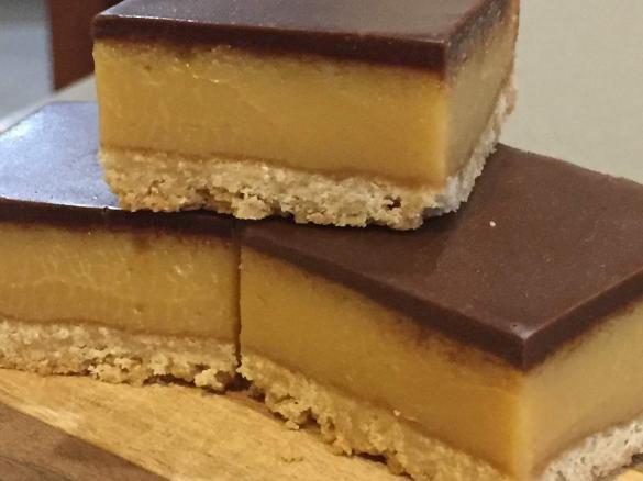 Gluten Free Caramel Slice