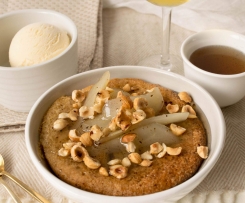 Pear & Hazelnut Clafoutis