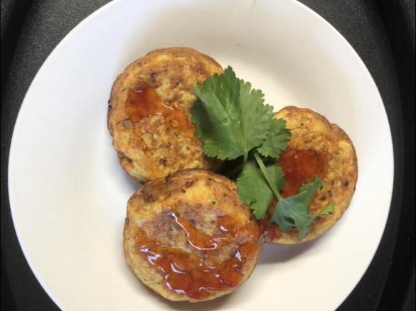 Vegetable and Tuna Pattie