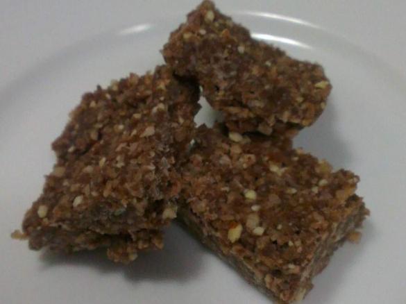 Choc - Coconut Slice