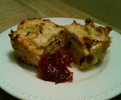 Chicken, Cranberry, Pistachio and Camembert Loaves
