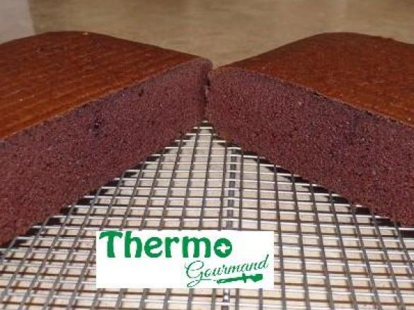 ThermoGourmand Easy Chocolate Slab Cake