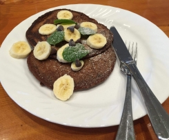 Fluffy Chocolate Chip Buttermilk Pancakes