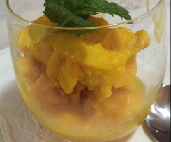 Cumquat Sorbet with Stevia