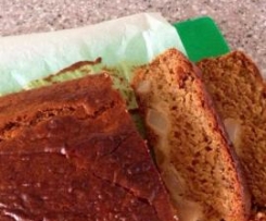 Clone of Sticky Pear Ginger Cake (Vegan)