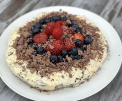 Leanie's Choc Chip Cheesecake