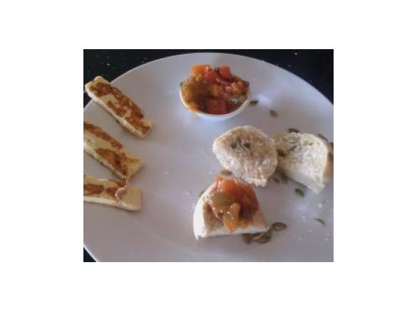 Eggplant and Capsicum Relish