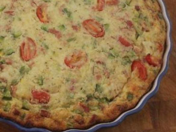 IMPOSSIBLE QUICHE- NO PASTRY