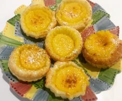 Puff pastry lemon tarts
