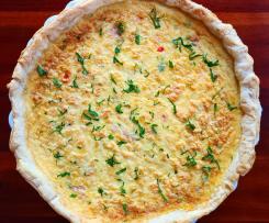 Bacon, Cheese & Veggie Quiche