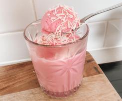 Coconut & Raspberry Mousse