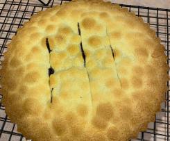 Quick blueberry (or any fruit) pie!