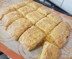 Kel's Healthy Quick Pumpkin Scones