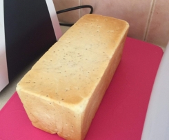 Easy Chia Seed White Sandwich Loaf