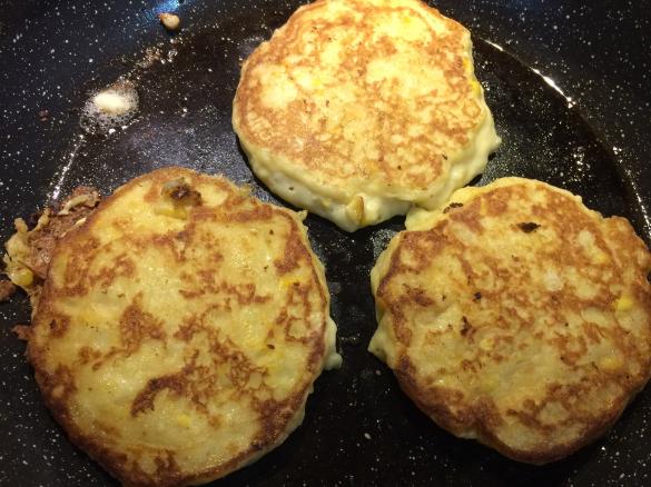Corn cake / pikelet / fritter