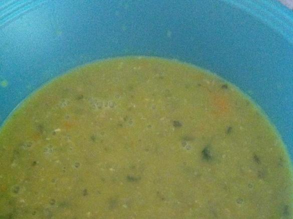 Split Pea, Bacon & Coriander Soup