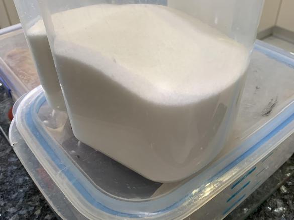 Caster Sugar (using white sugar)