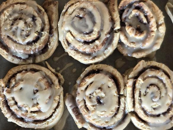 Vegan Cinnamon Scrolls