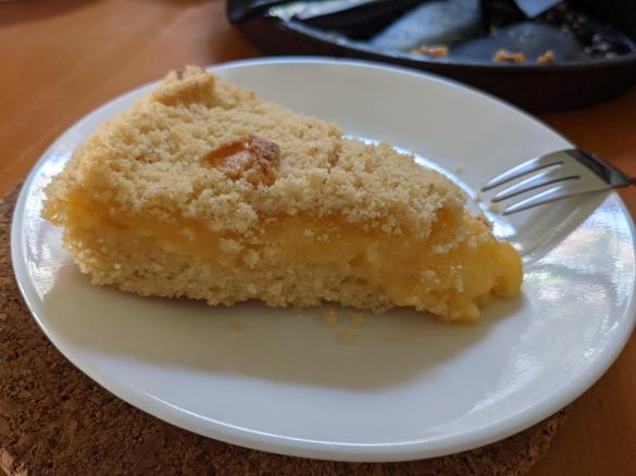 Lemon Curd Tea Cake - Tina's Version