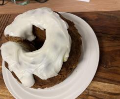 Banana Cake and Lemon Icing