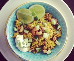 Curried Rice with Cashews