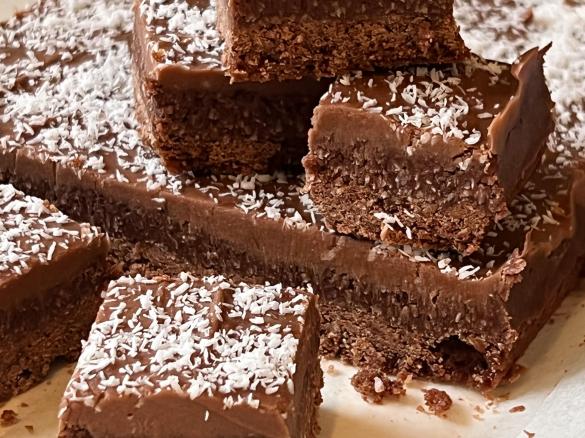 Chocolate Rough Slice