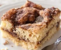 Cinnamon swirl cake