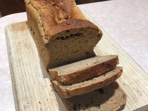 NO WHEAT, LOW GLUTEN RAISIN BREAD