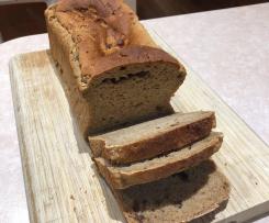 NO WHEAT, LOW GLUTEN RAISIN BREAD