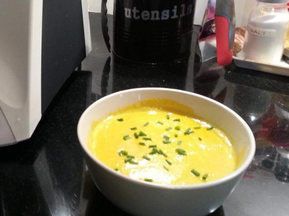 Roast Pumpkin and Coconut Soup