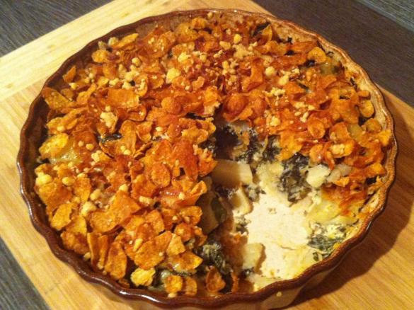 Silverbeet and Potato Pie