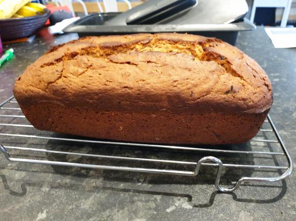 Banana bread with no cane sugar