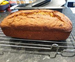 Banana bread with no cane sugar