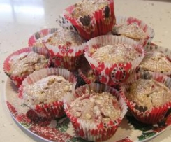 Raspberry & White Choc Muffins
