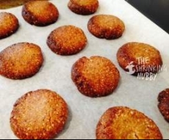 The Shrinking Hubby's Chewy Salted Caramel Cookies