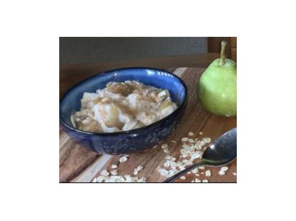 The Fast 800 Pear & Cinnamon Porridge converted by Thermo-lish