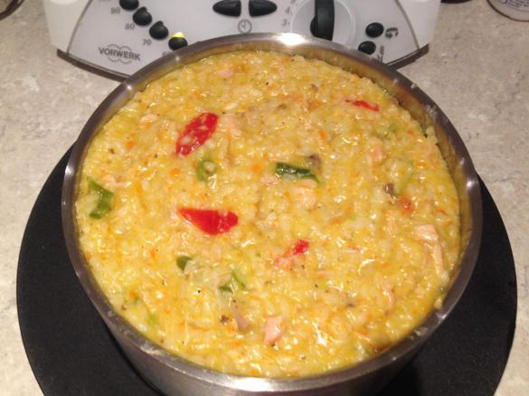 Smoked Chicken Risotto