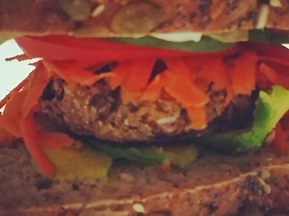 Black Bean Veggie Burger