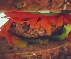 Black Bean Veggie Burger