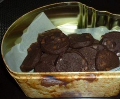 Double Choc Shortbread