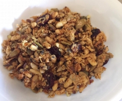 Low FODMAP Granola (nut free) 