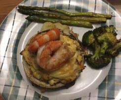 Prawn Stuffed Mushrooms