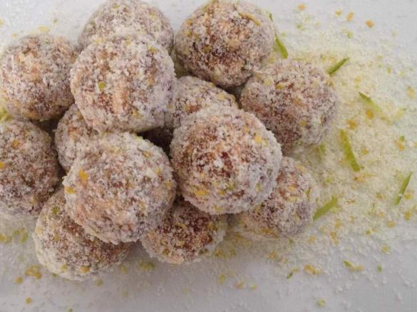 Zesty Lime & Lemon Balls (nut-free)