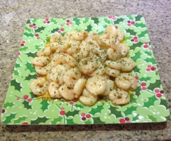 PRAWNS IN GARLIC & HERB SEASONED BUTTER