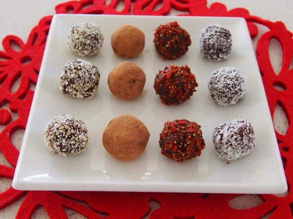 Healthy Chocolate Truffles 