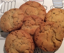 Melt in mouth Lemon & Poppyseed Biscuits