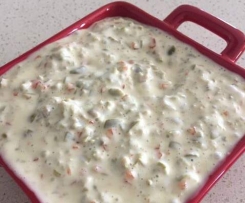 Green olive dip