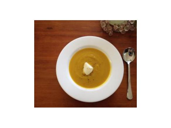 Spiced Pumpkin & Cauliflower Soup